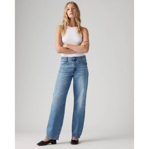 Levi's Premium Baggy Dad Jeans Medium Wash 26